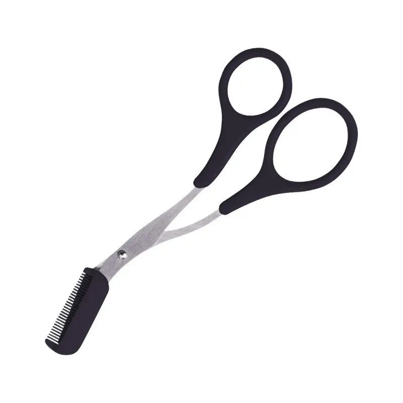 Eyebrow Trimmer Scissor With Comb