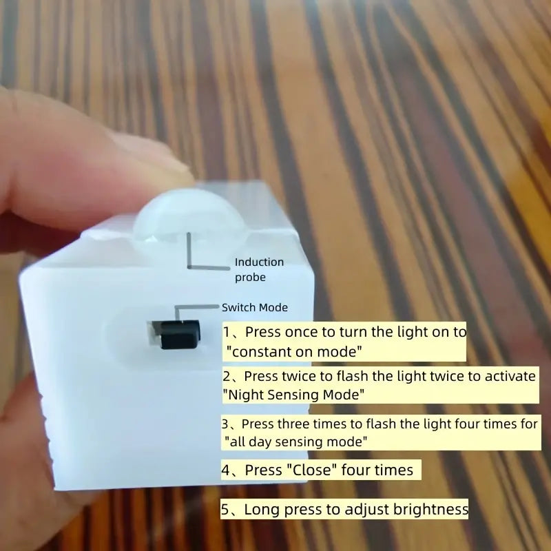 Rechargeable Wireless Motion Sensor LED Light Bar