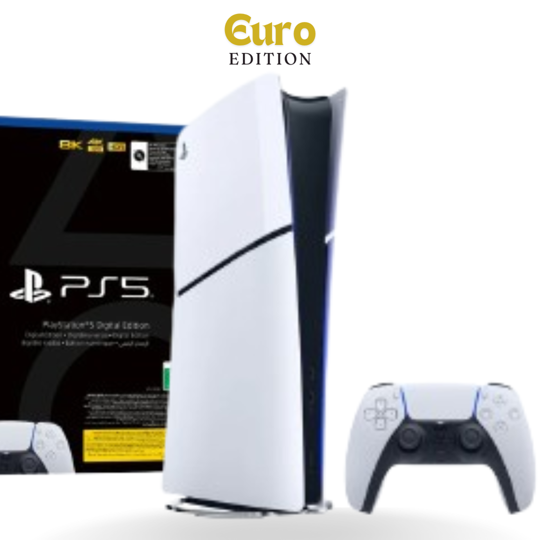  PlayStation 5 Digital Edition (Euro) 825 GB with 4K UHD, HDR, and Ray Tracing. Shouq8 UAE Dubai